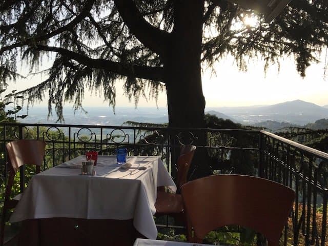 Foto serale sul nostro terrazzino riservato