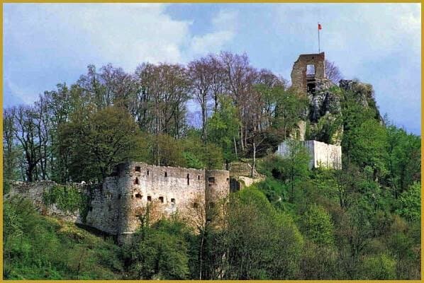 Ferrette Castle Ruins