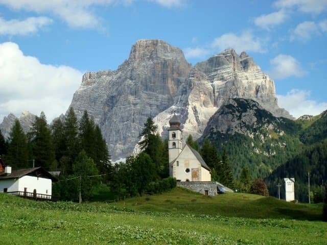 Il Pelmo a Santa Fosca