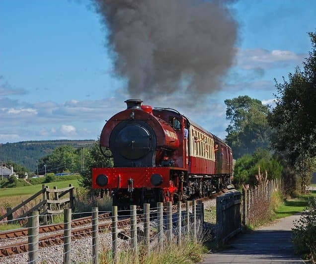 71515 between Blaenavon High Level and Furnace Sidings. 