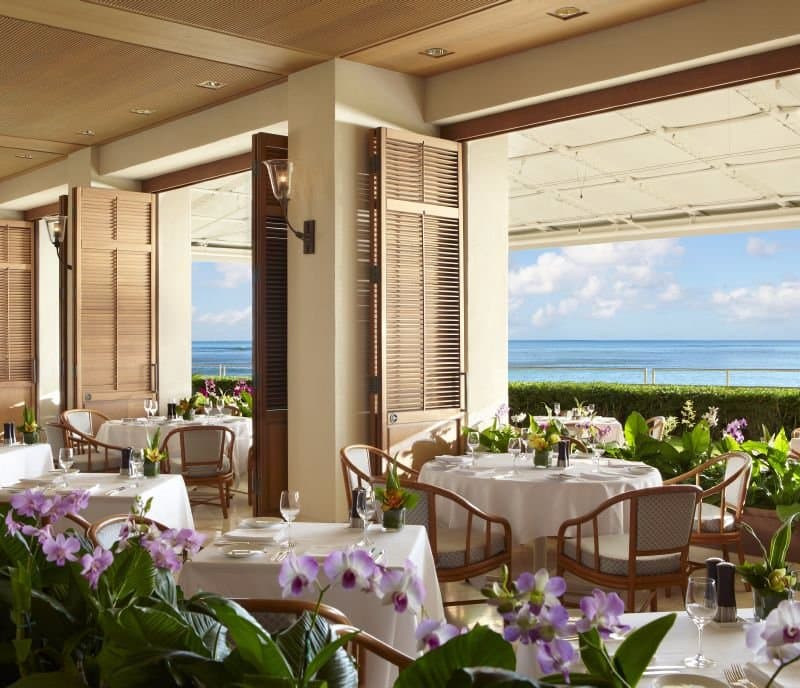 Orchids Restaurant, Halekulani, Waikiki Hawaii