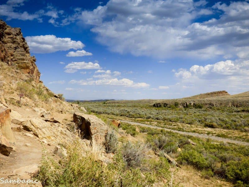 Legend Rock ist einer der ältesten und besten Beispiele des Dinwoody Tradition