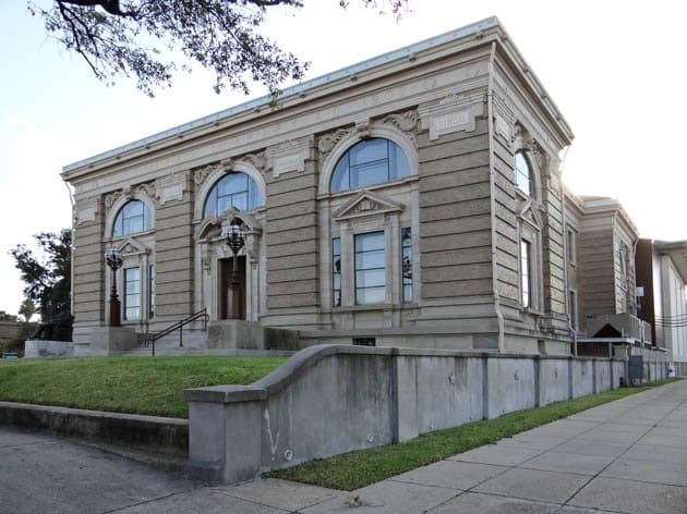 the building