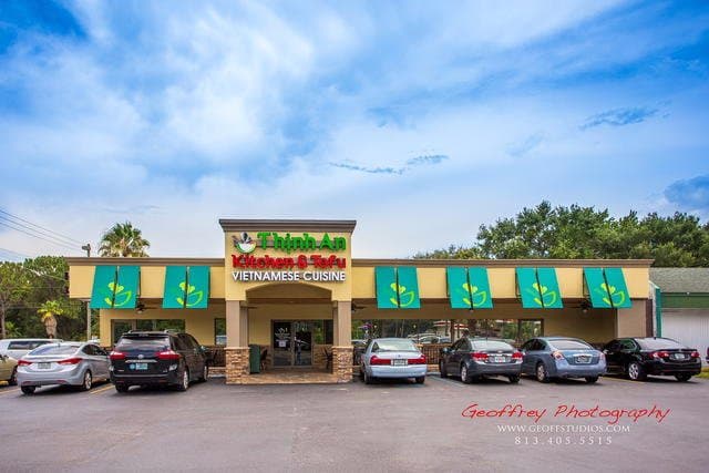 Front of the restaurant