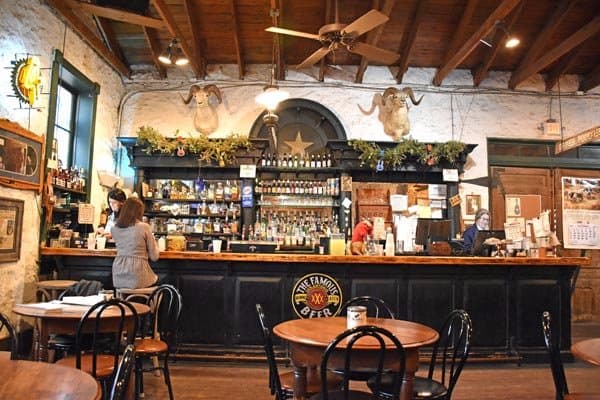 The bar