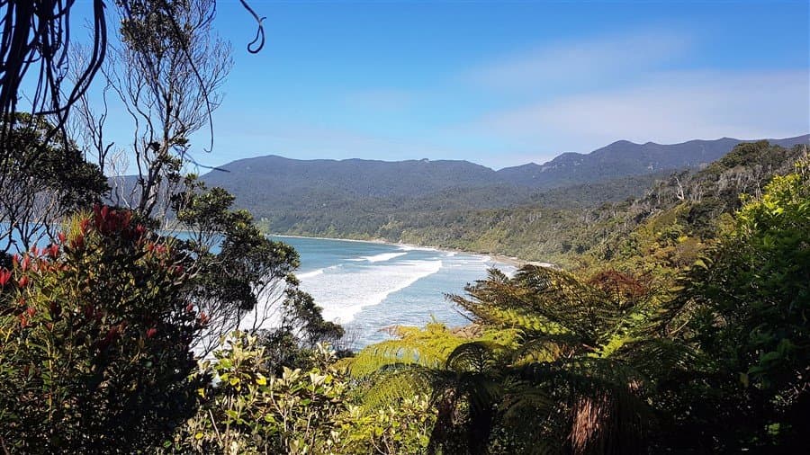 last day above beach