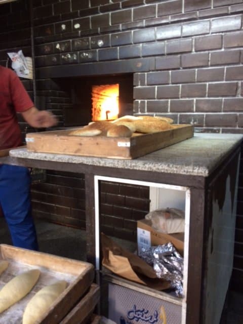 grab the fresh bread