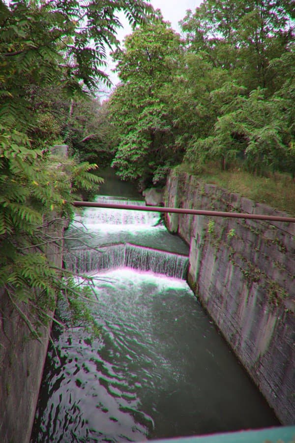 a waterfall!