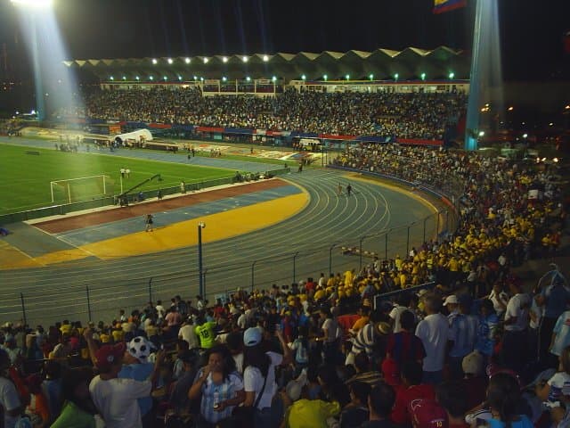 Vista desde las gradas