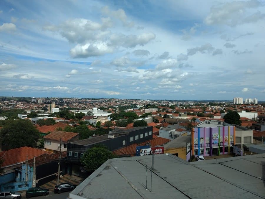 1º andar. Vista da cidade de Limeira.