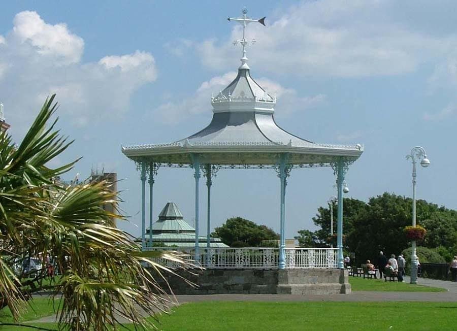 Beautiful view Folkestone Bandstand