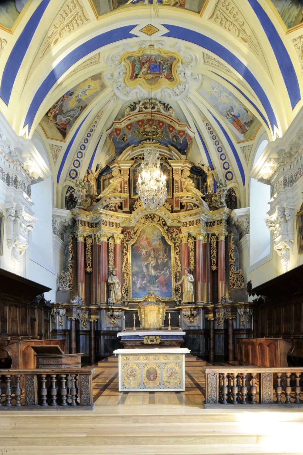 Intérieur de l'Eglise Saint-Nicolas