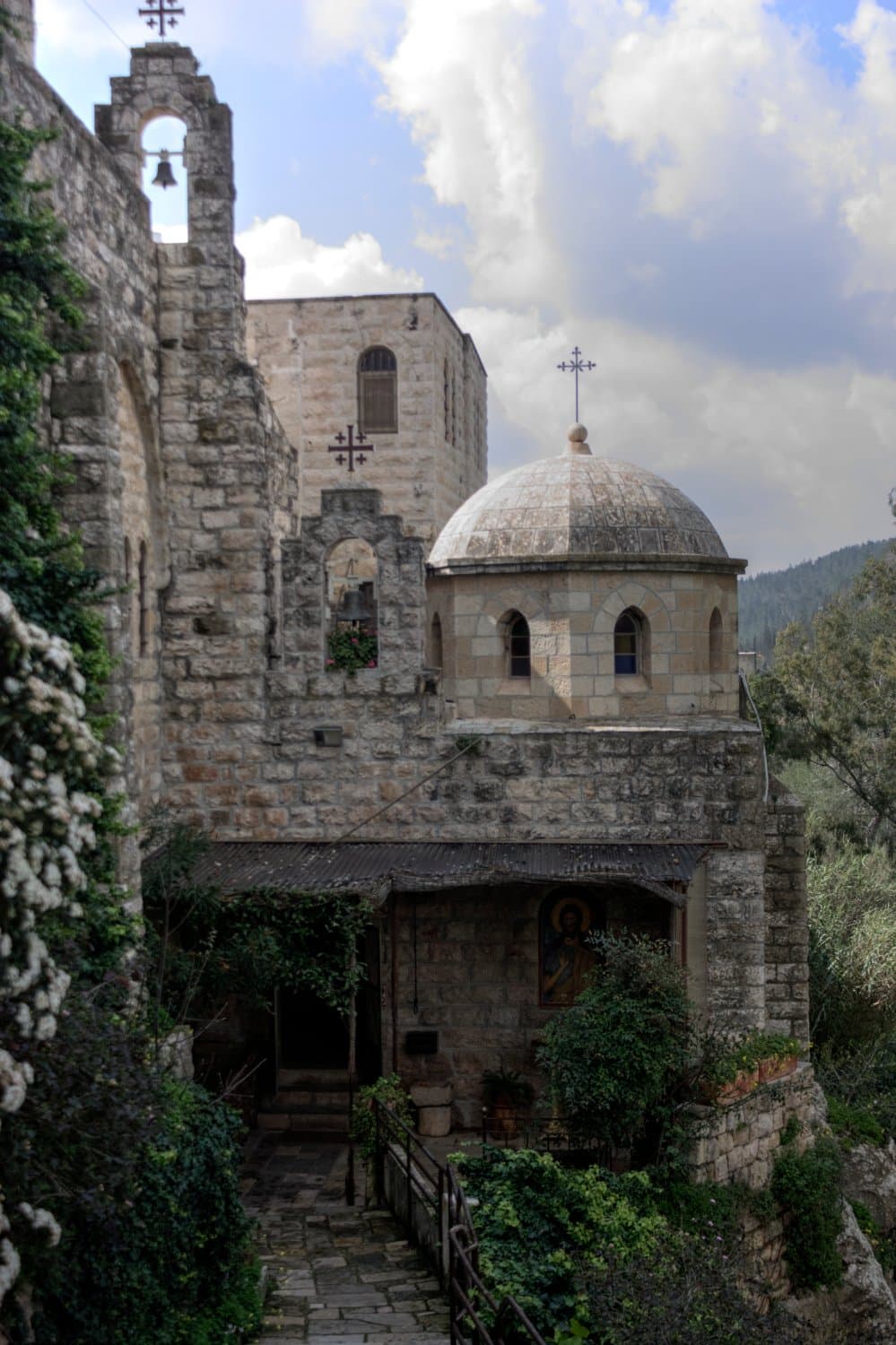 View from the outside of the monestary