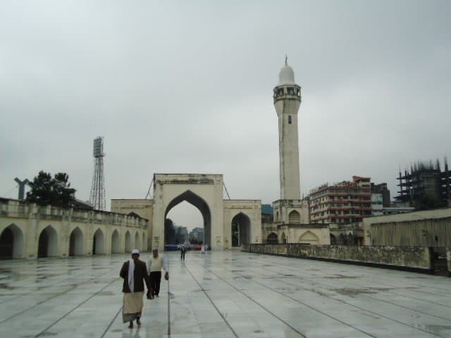 Tower inside the mosque.
