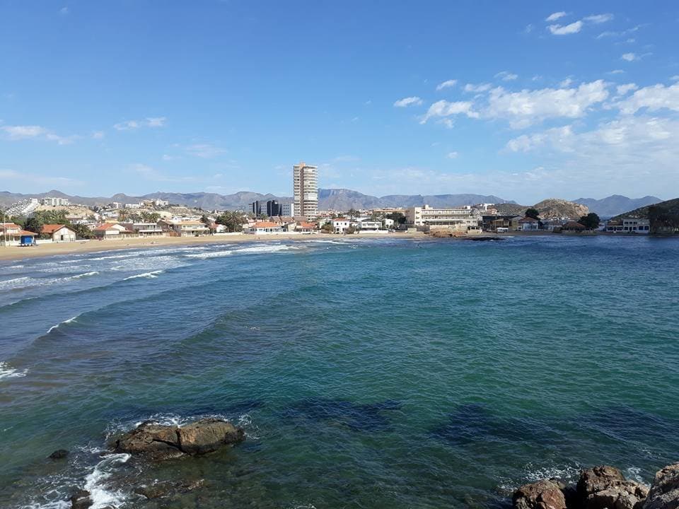Playa de Bahía, Puerto de Mazarrón, Provincia de Murcia.