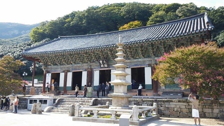 선운사 전경...