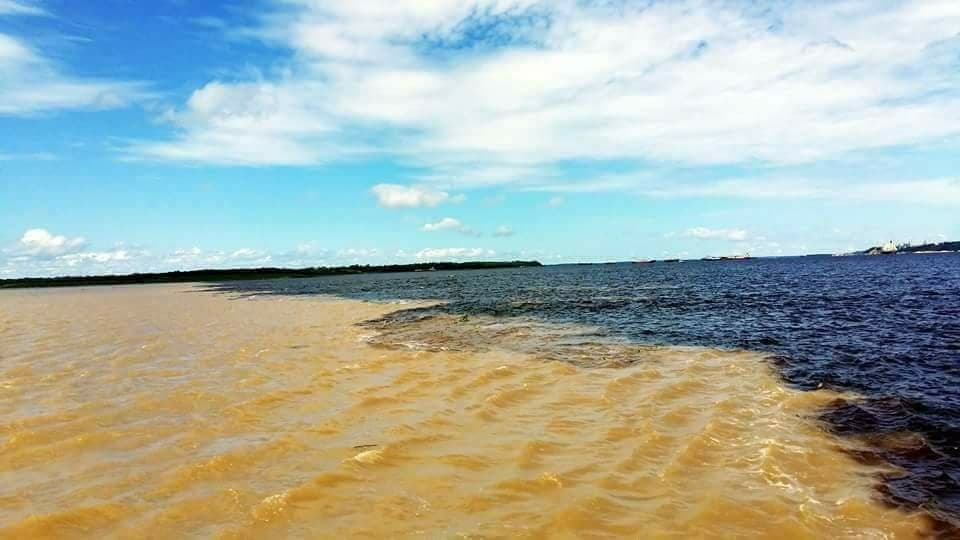Encontro das Águas muito lindo 
Manaus  Amazonas