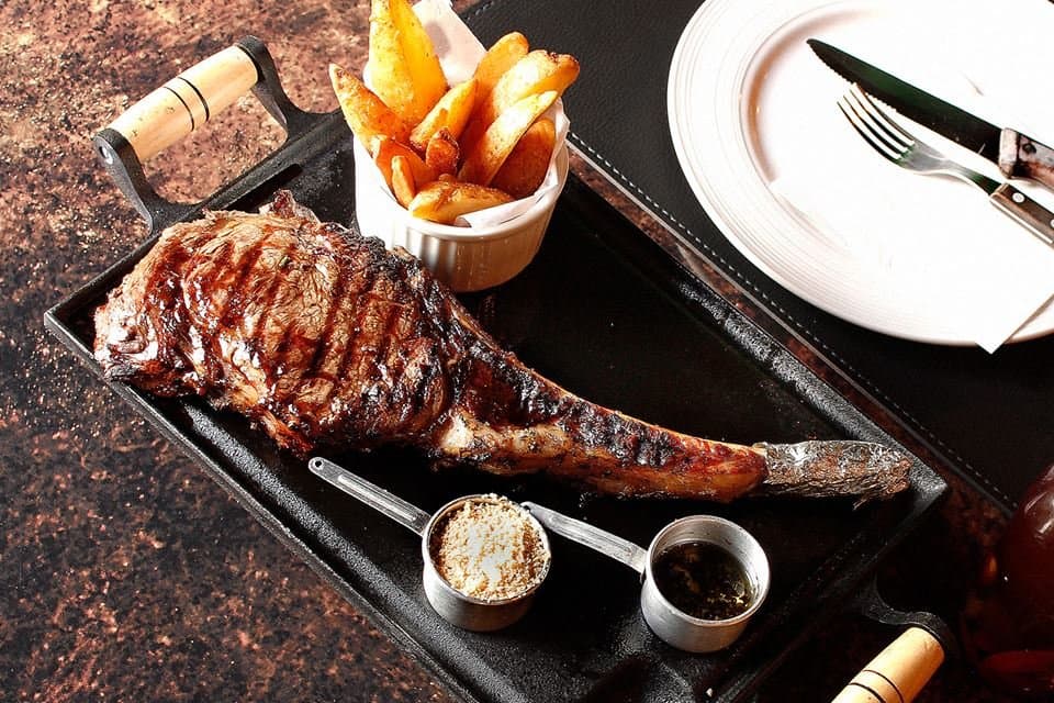 Tomahawk Steak.