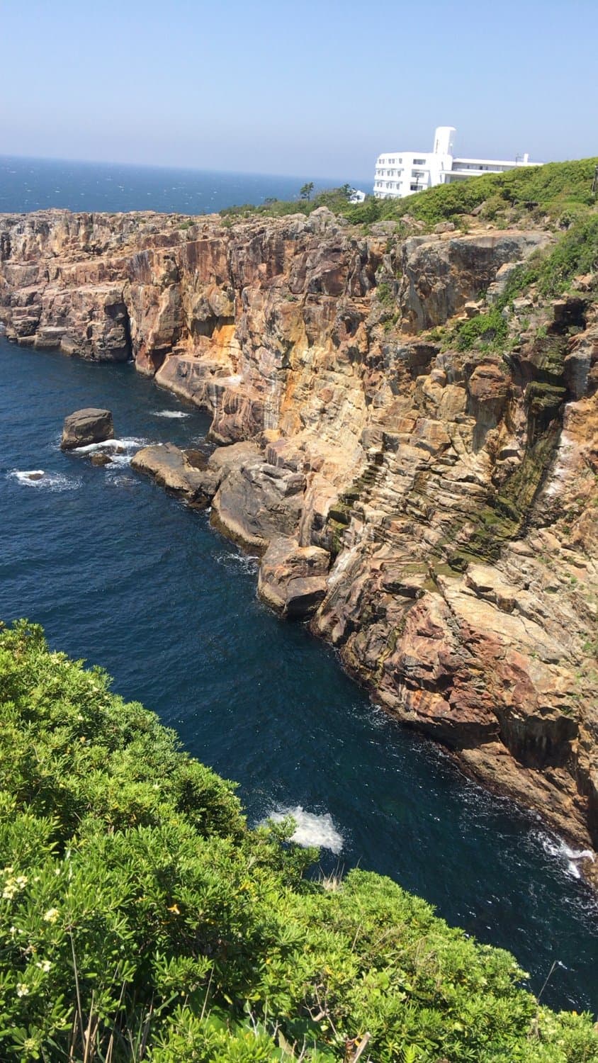 三段壁上から景色