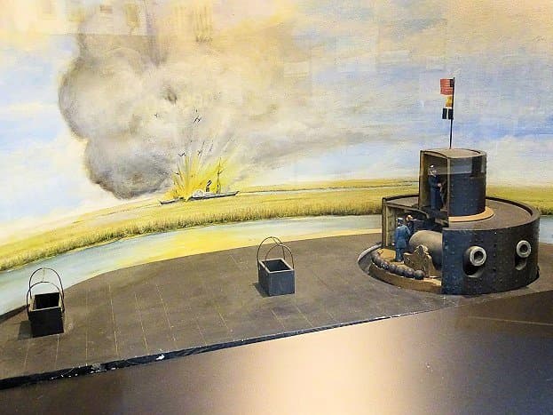 inside museum