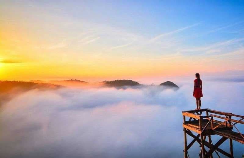 Sunrise di Bukit Panguk Kediwung