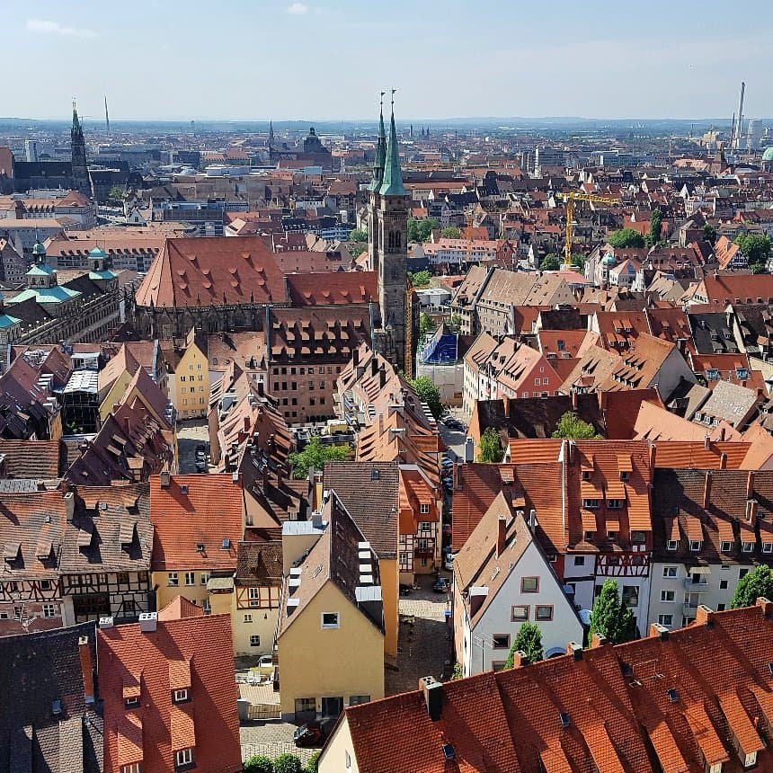 View from tower....