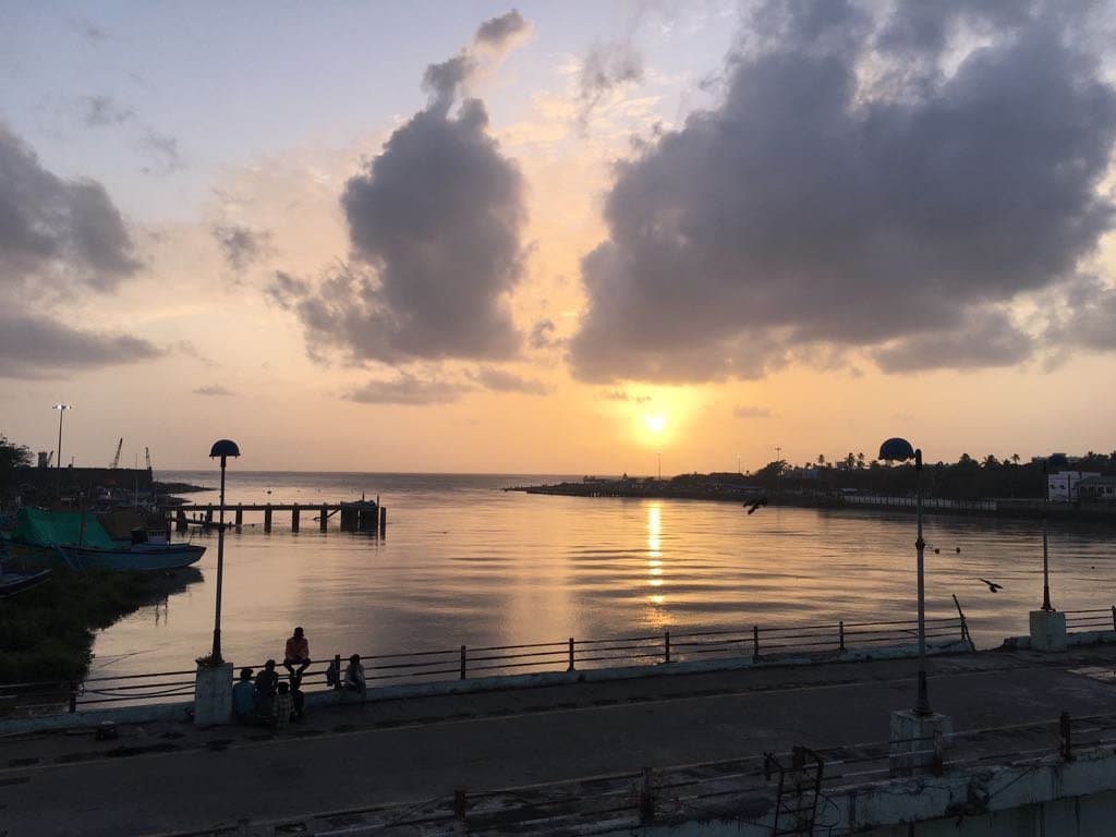 Sunset at Daman
