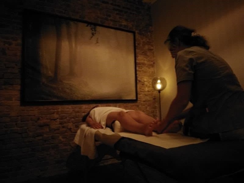 masaż - masażystka