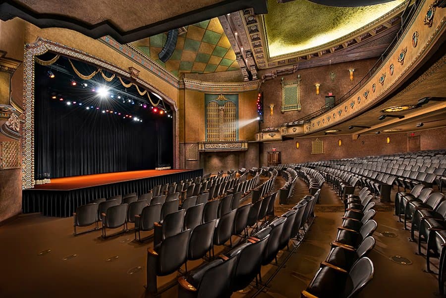 Interior picture of the theatre