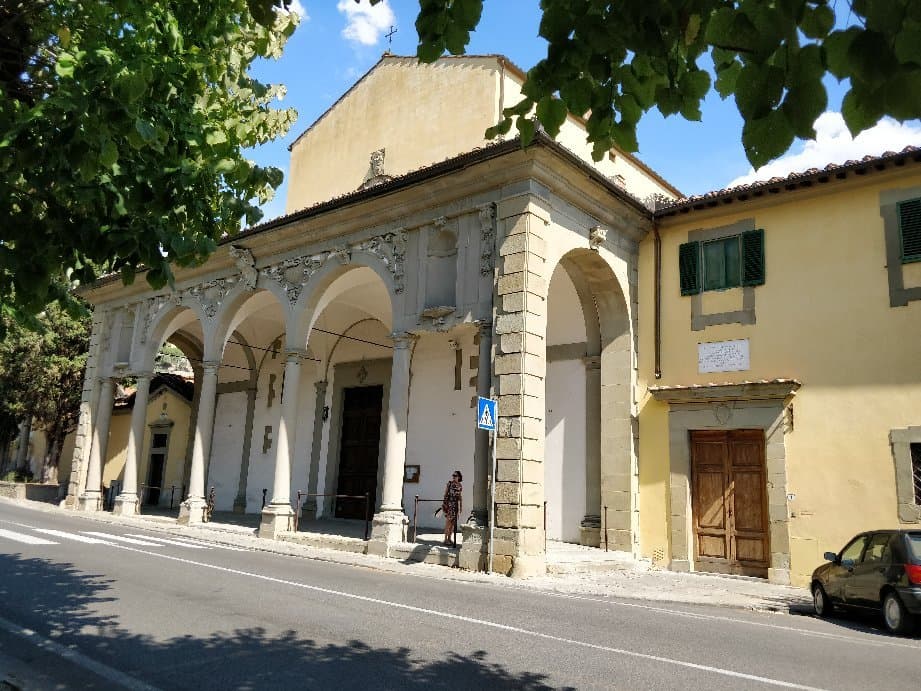 Half way up the winding road to Fiesole on the outskirts of Florence, one finds this medieval Do