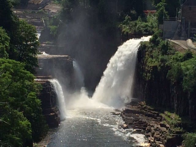 View of Falls from Bridge