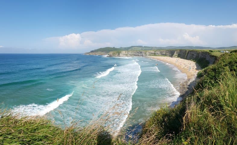 Playa de Langre Cliffs
