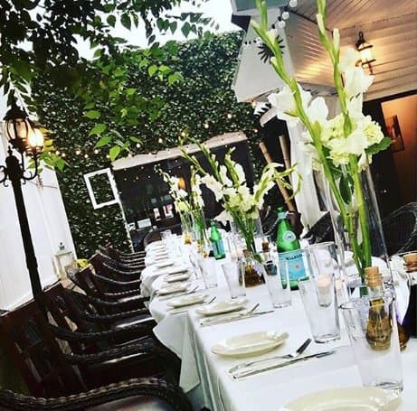 Private party while we were dining in!