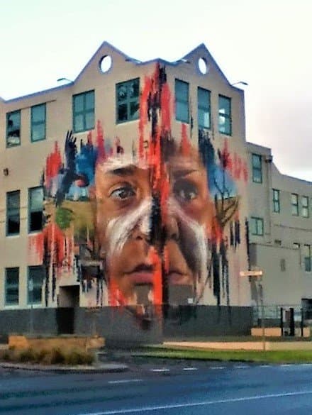 Warrnambool Street Art - The Ngatanwarr [Welcome] Mural. [August 2018]