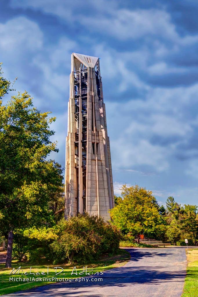 Millenniium Carillon tower - 160' tall!