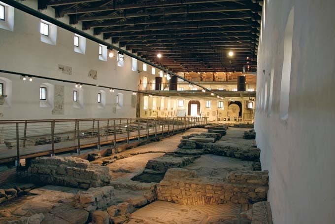 museo Paleocristiano, interno