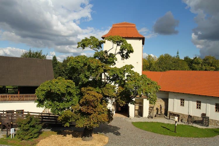 Castle on an autumn day