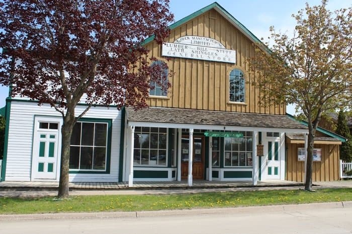 Visit an original 1875 general store, located on its original site.