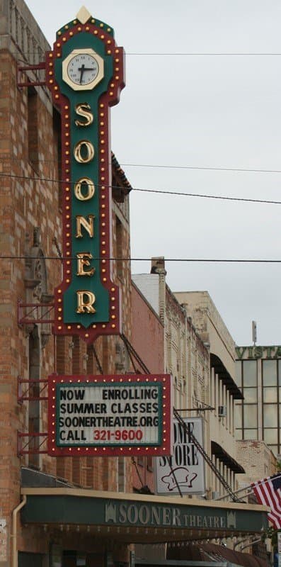 Sooner Theater Marquis
