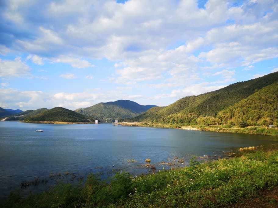 Mae Kuang Dam Suspension Bridge Chiang Mai
