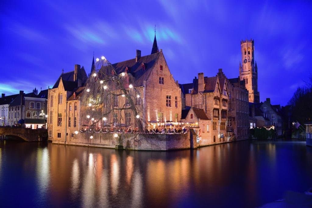 The best place to photograph in Brugges