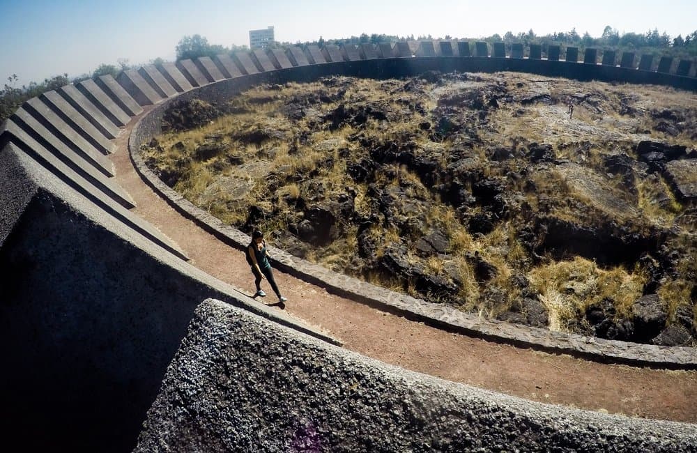 Then we'll head to the volcanic zone where we’ll see the sculpture space made of remains lava.