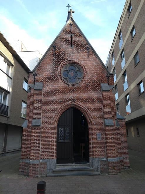 De visserskapel in Heist