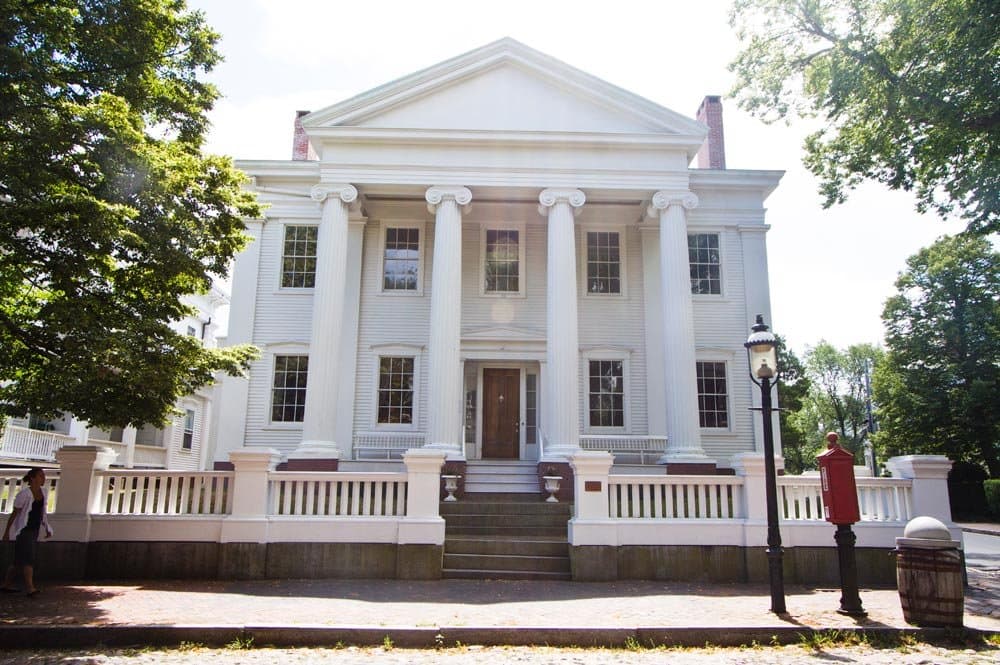 Exterior of NHA Hadwen House 