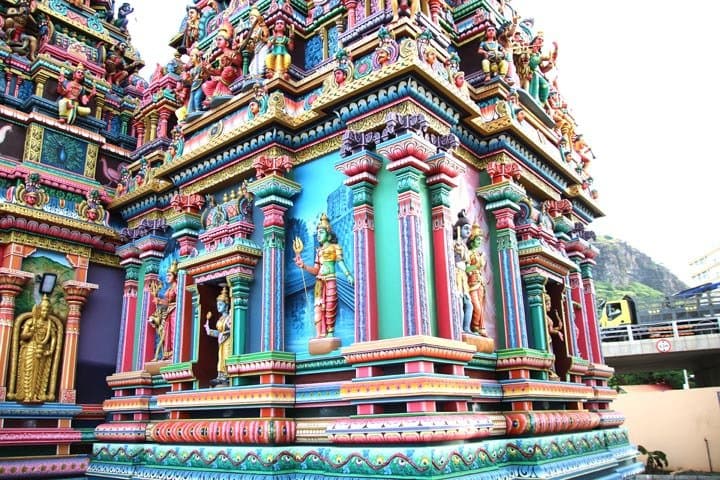 Base detail of temple