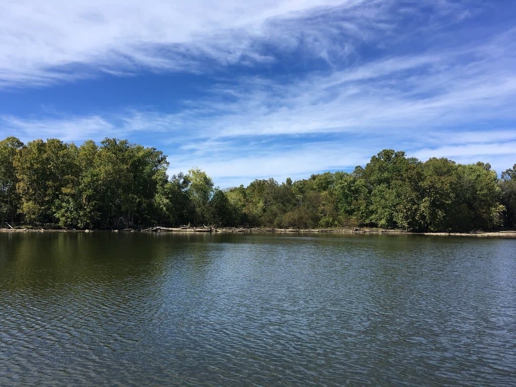 Love the numerous islands on Percy Priest Lake!