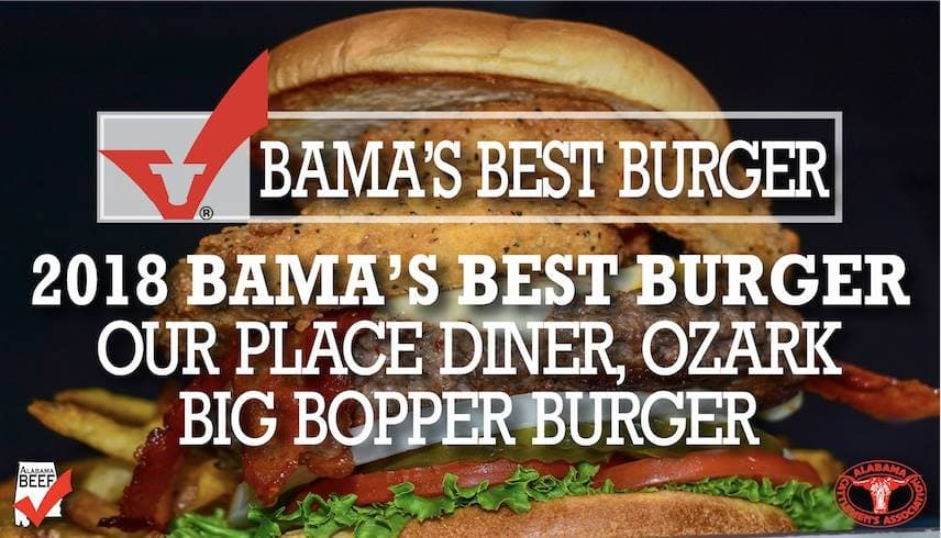 Bama's Best Burger Award Winner