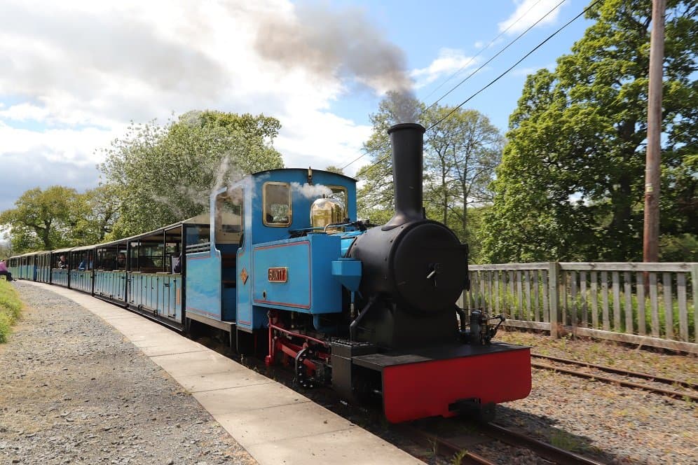 The steam train