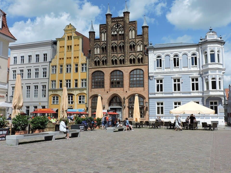 Wulflamhaus, Stralsund, Alemania.