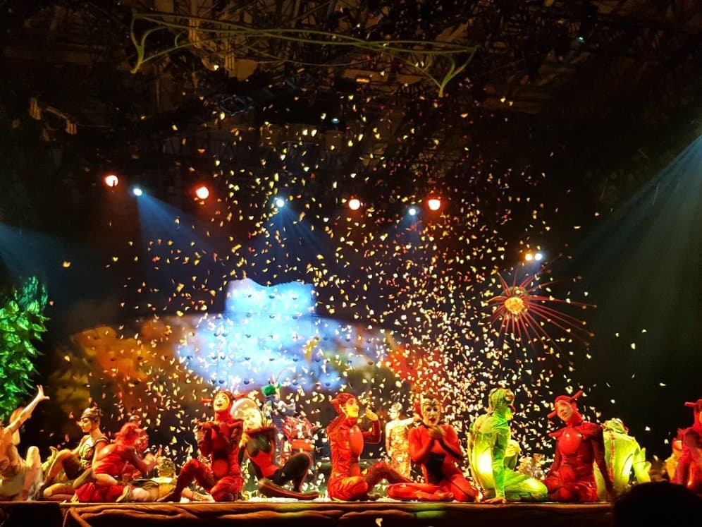 Espectáculo del Cirque du Soleil Ovo